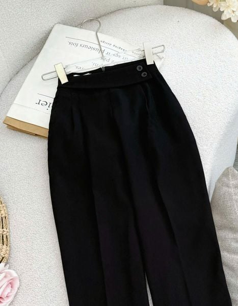 Quần Kaki Nhung Thiết Kế TuTu Store Phù Hợp Đi Làm Dành Cho Nữ - Mã QS571