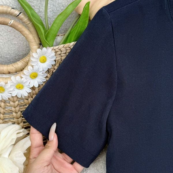 Áo Chéo Nhung Hàn Thiết Kế TuTu Store Phù Hợp Đi Làm Dành Cho Nữ - Mã AS585