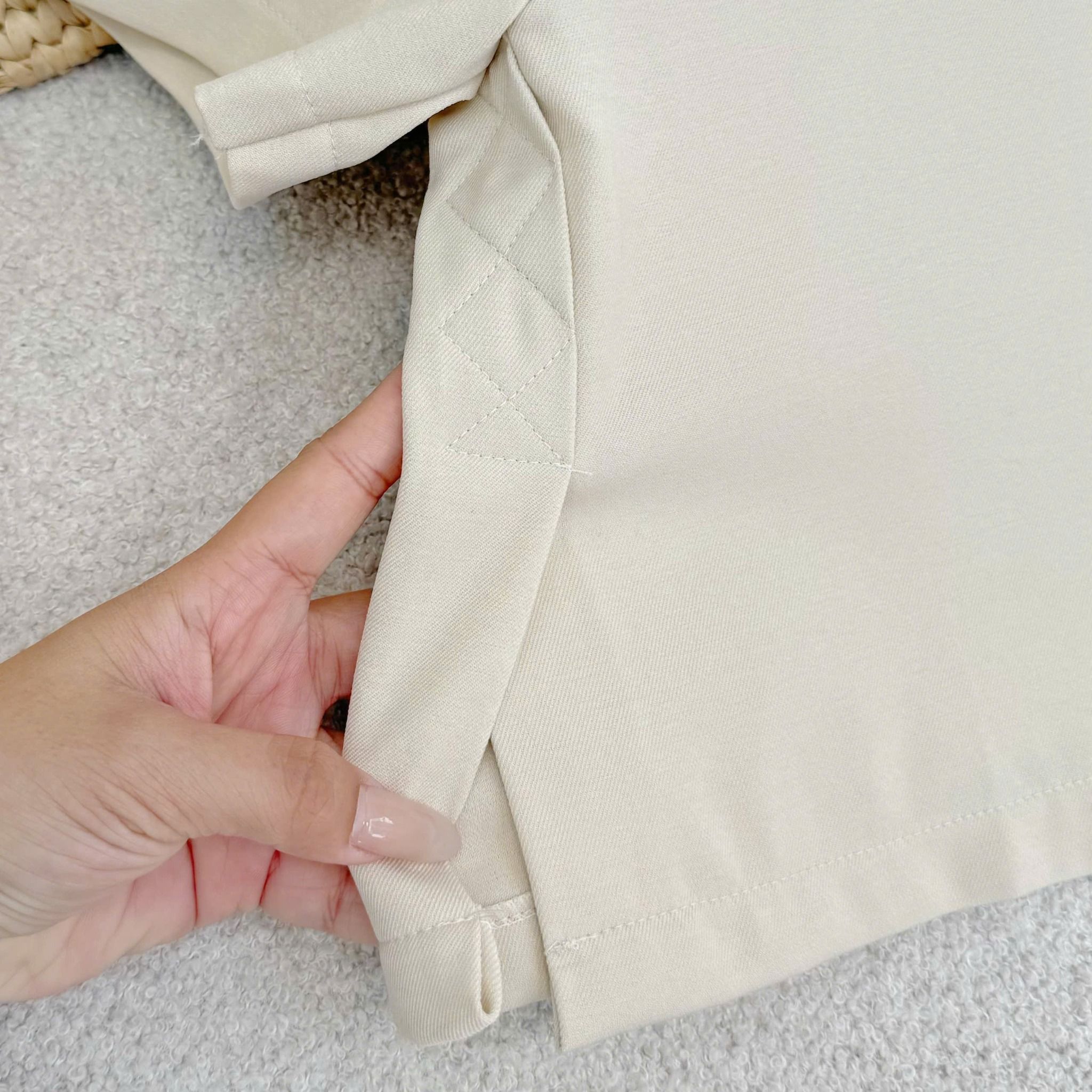 Áo Chéo Nhung Hàn Thiết Kế TuTu Store Phù Hợp Đi Làm Dành Cho Nữ - Mã AS585