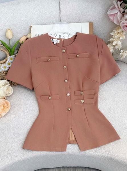 Áo Ford Peplum Thiết Kế TuTu Store Phù Hợp Đi Làm Dành Cho Nữ - Mã A567