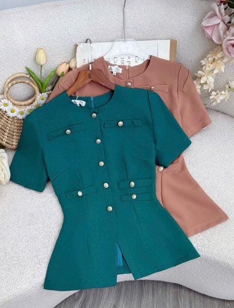 Áo Ford Peplum Thiết Kế TuTu Store Phù Hợp Đi Làm Dành Cho Nữ - Mã A567