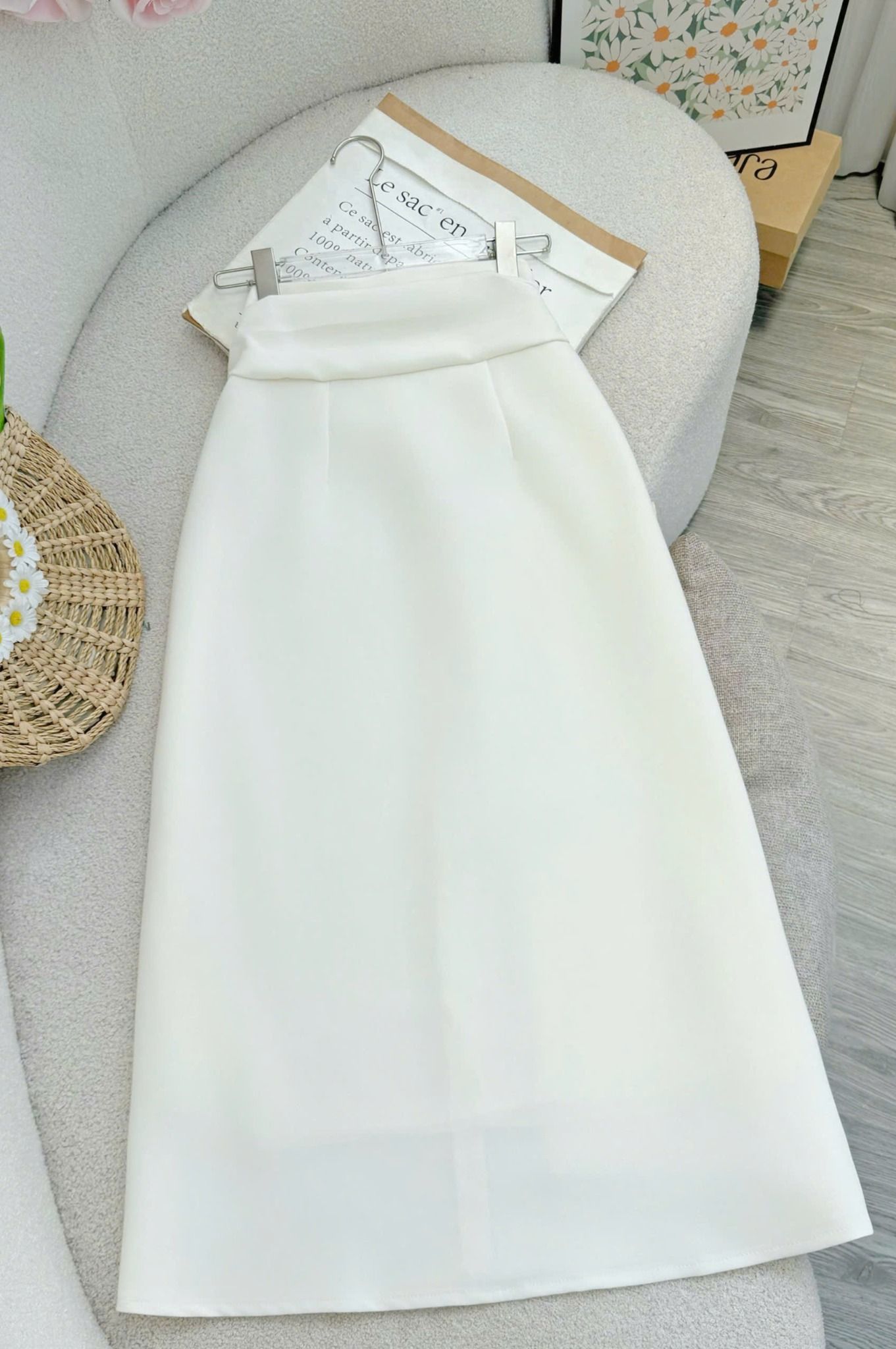 Chân Váy Cotton Hàn Thiết Kế TuTu Store Phù Hợp Đi Làm Dành Cho Nữ - Mã VS594