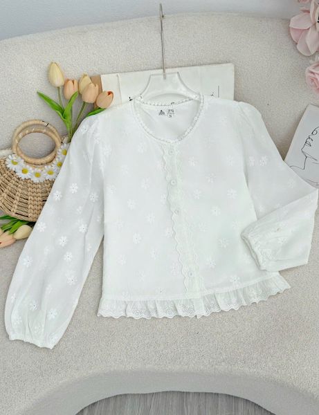 Áo Kate Thêu Thiết Kế TuTu Store Phù Hợp Đi Làm Dành Cho Nữ - Mã A559