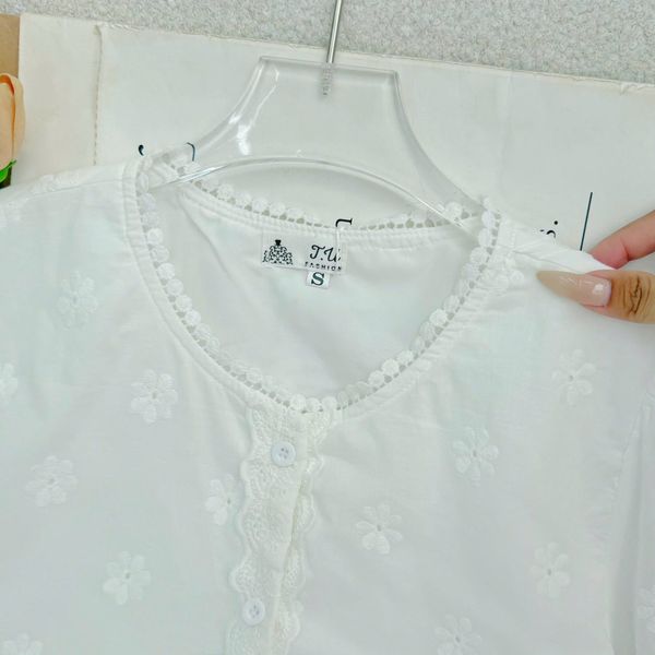 Áo Kate Thêu Thiết Kế TuTu Store Phù Hợp Đi Làm Dành Cho Nữ - Mã A559