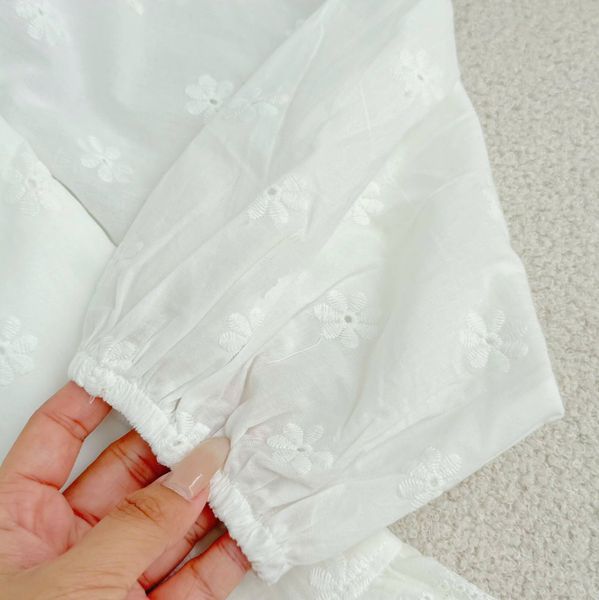 Áo Kate Thêu Thiết Kế TuTu Store Phù Hợp Đi Làm Dành Cho Nữ - Mã A559