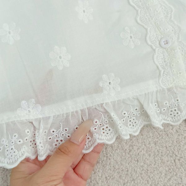 Áo Kate Thêu Thiết Kế TuTu Store Phù Hợp Đi Làm Dành Cho Nữ - Mã A559