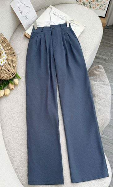 Quần Linen Cotton Thiết Kế TuTu Store Phù Hợp Đi Làm Dành Cho Nữ - Mã QS583