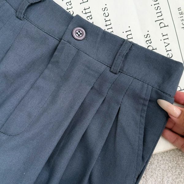 Quần Linen Cotton Thiết Kế TuTu Store Phù Hợp Đi Làm Dành Cho Nữ - Mã QS583