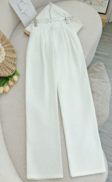 Quần Linen Cotton Thiết Kế TuTu Store Phù Hợp Đi Làm Dành Cho Nữ - Mã QS583