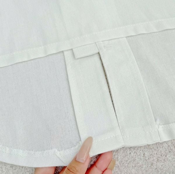 Áo Linen Cotton Thiết Kế TuTu Store Phù Hợp Đi Làm Dành Cho Nữ - Mã AS583