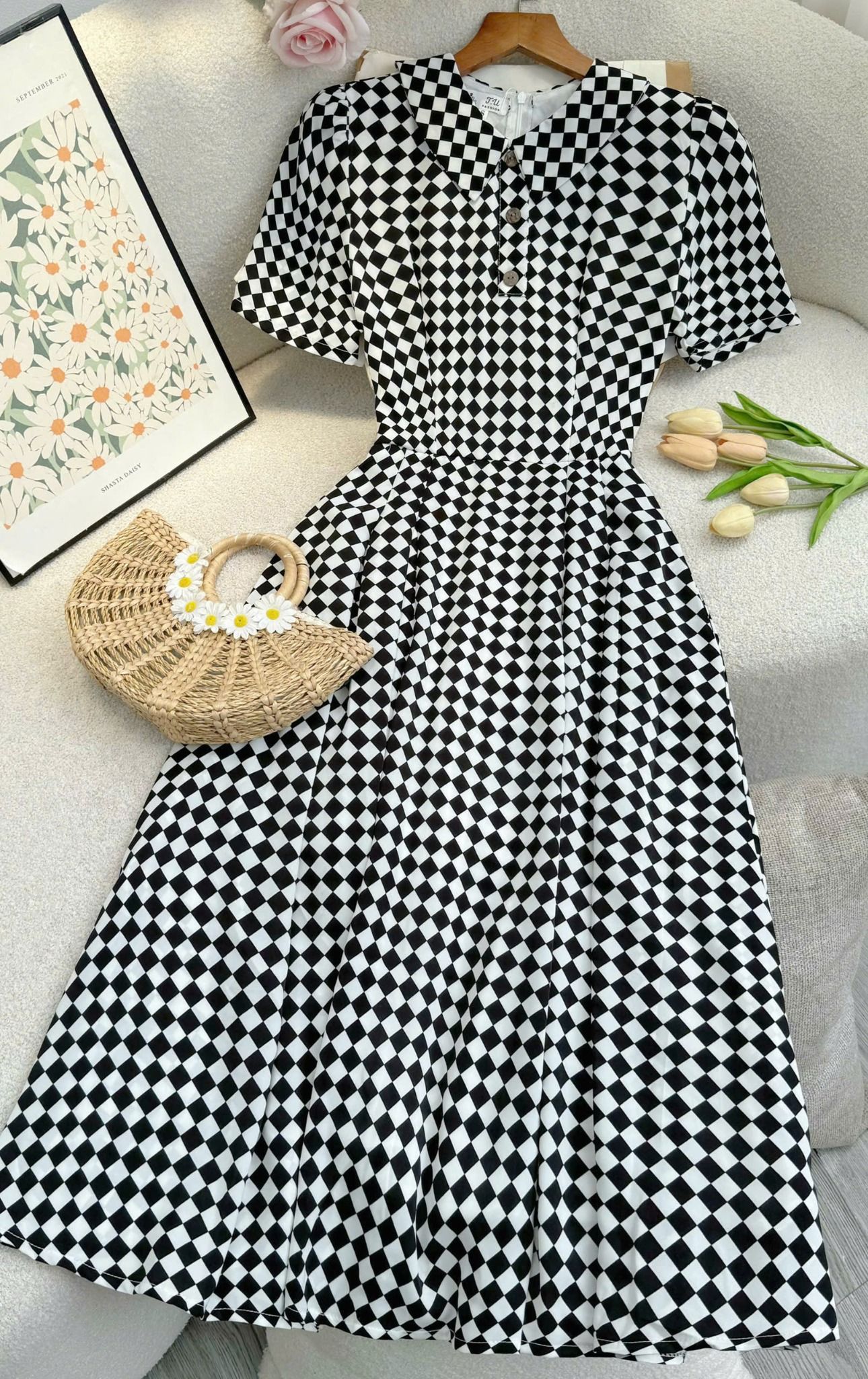 Đầm Thiết Kế TuTu Store - Mã D1128