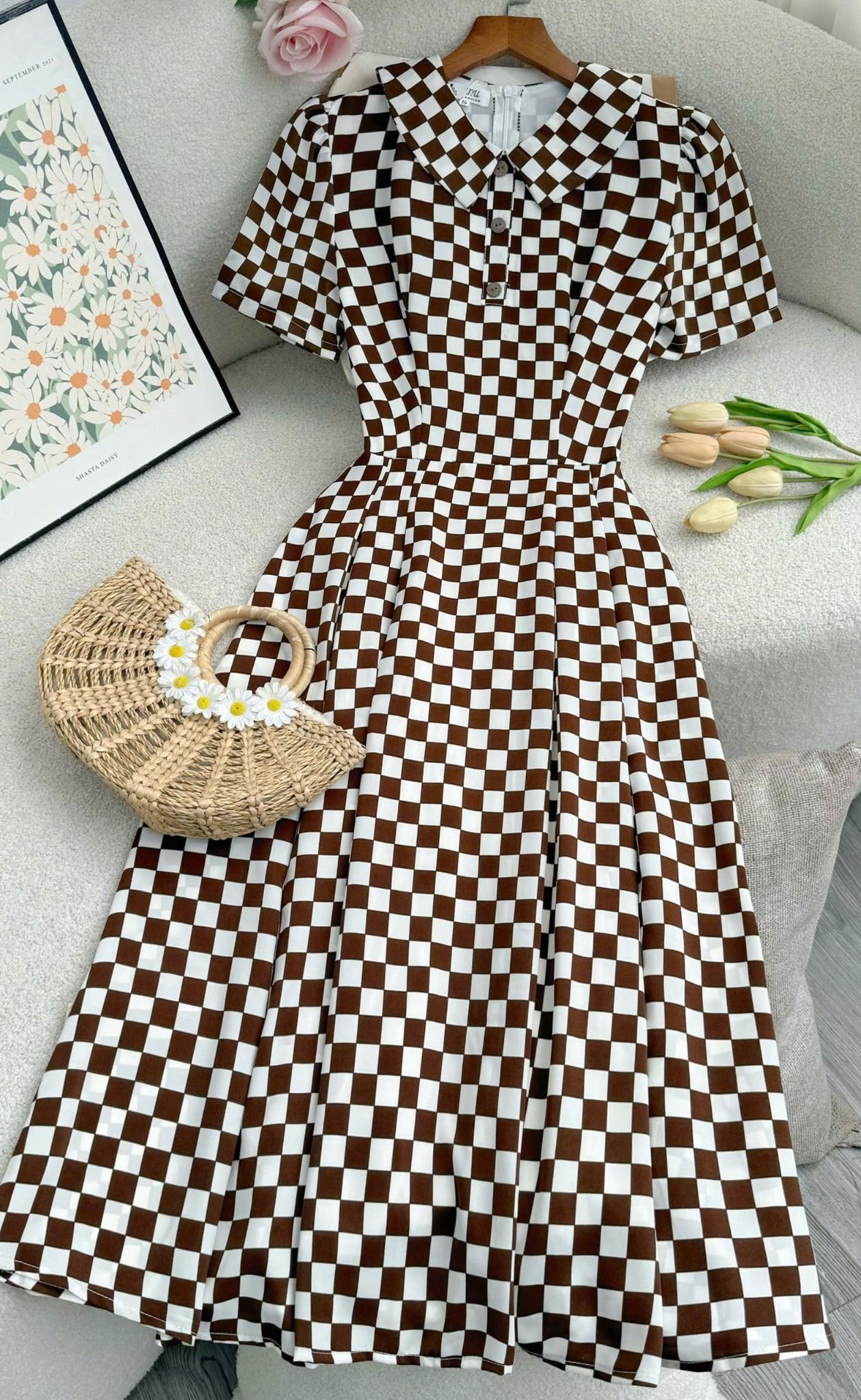 Đầm Thiết Kế TuTu Store - Mã D1128