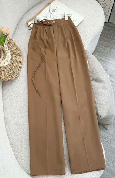 Quần Cotton Chéo Thiết Kế TuTu Store Dành Cho Nữ Mã Q137