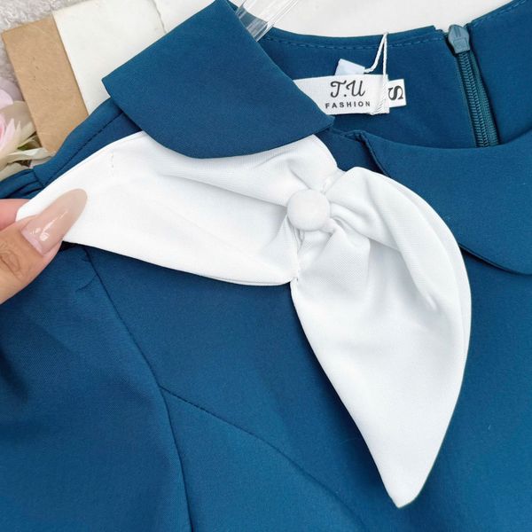 Áo Cotton Hàn Thiết Kế TuTu Store Phù Hợp Đi Làm Dành Cho Nữ - Mã A556