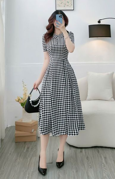 Đầm Lụa Mango Thiết Kế TuTu Store Phù Hợp Đi Chơi Dành Cho Nữ - Mã D1128