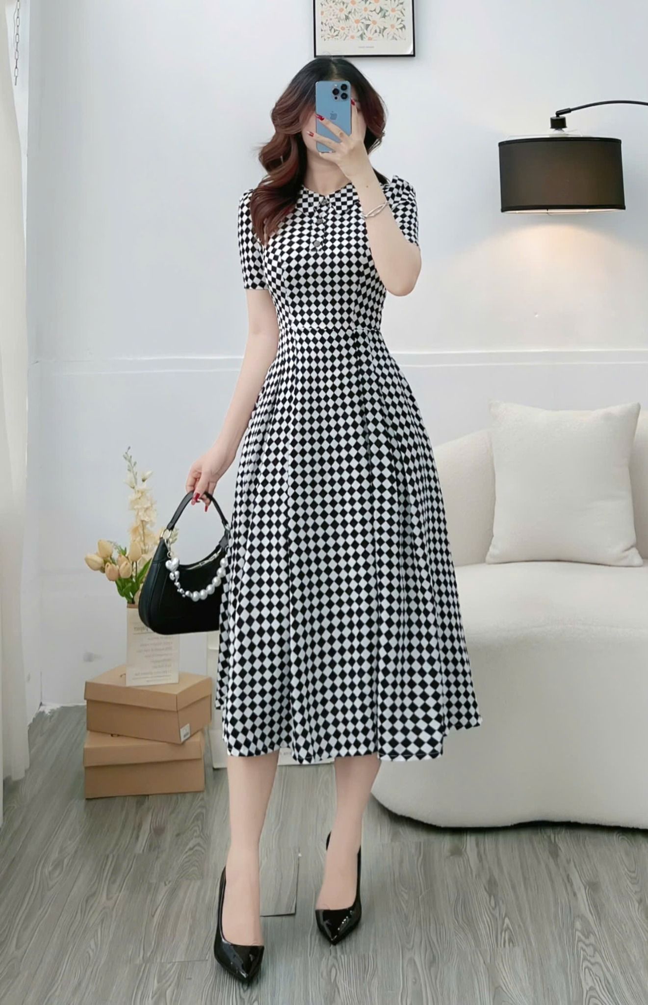 Đầm Thiết Kế TuTu Store - Mã D1128