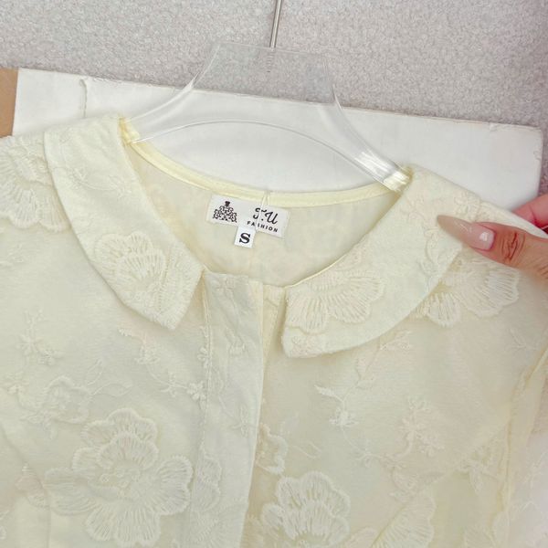 Áo Ren Cotton Dáng Peplum Thiết Kế TuTu Store Phù Hợp Đi Làm Dành Cho Nữ - Mã A562