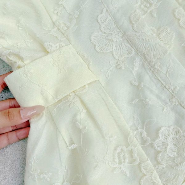 Áo Ren Cotton Dáng Peplum Thiết Kế TuTu Store Phù Hợp Đi Làm Dành Cho Nữ - Mã A562