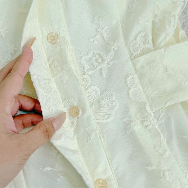 Áo Ren Cotton Dáng Peplum Thiết Kế TuTu Store Phù Hợp Đi Làm Dành Cho Nữ - Mã A562