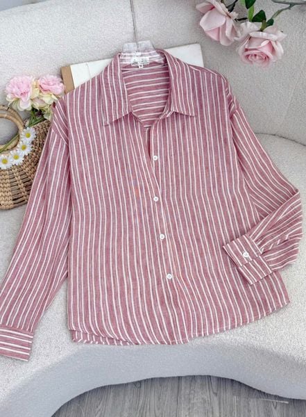 Áo Xô Linen Thiết Kế TuTu Store Phù Hợp Đi Làm Dành Cho Nữ - Mã A572
