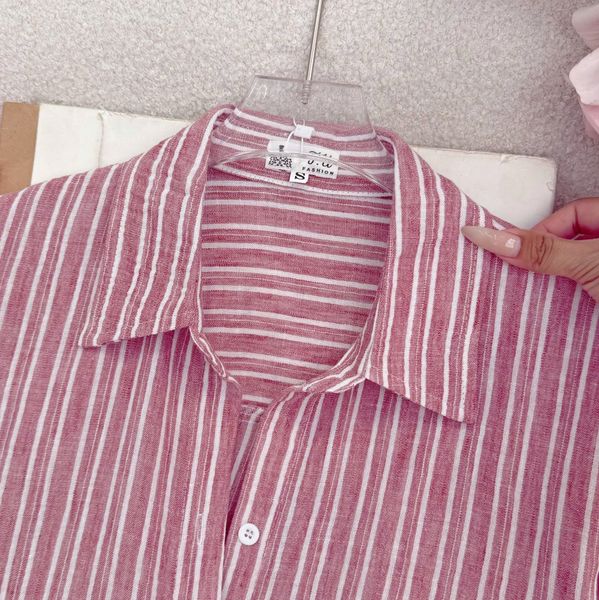Áo Xô Linen Thiết Kế TuTu Store Phù Hợp Đi Làm Dành Cho Nữ - Mã A572