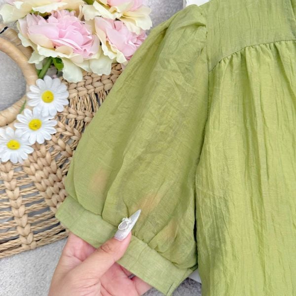 Áo Tơ Nhăn Nơ Thiết Kế TuTu Store Phù Hợp Đi Làm Dành Cho Nữ - Mã A560