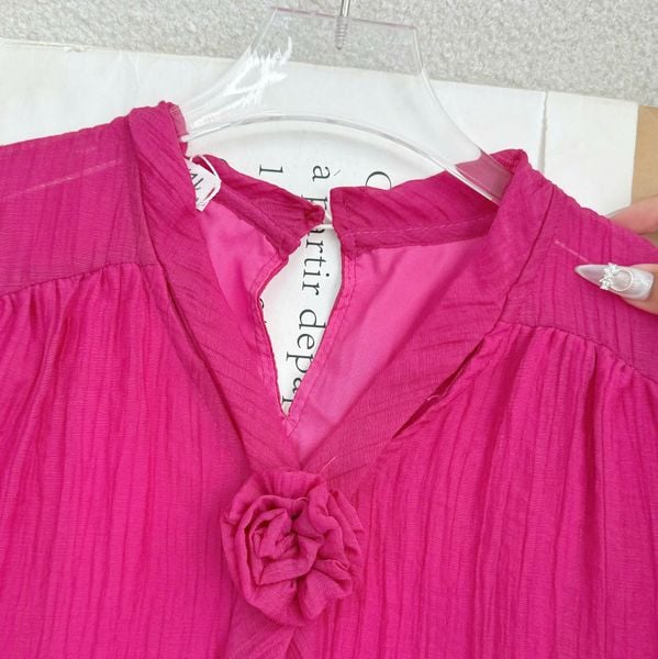 Áo Tơ Nhăn Nơ Thiết Kế TuTu Store Phù Hợp Đi Làm Dành Cho Nữ - Mã A560