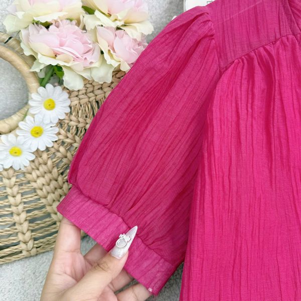 Áo Tơ Nhăn Nơ Thiết Kế TuTu Store Phù Hợp Đi Làm Dành Cho Nữ - Mã A560