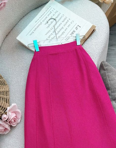 Chân Váy Linen Cotton Thiết Kế TuTu Store Dành Cho Nữ - Mã VS517