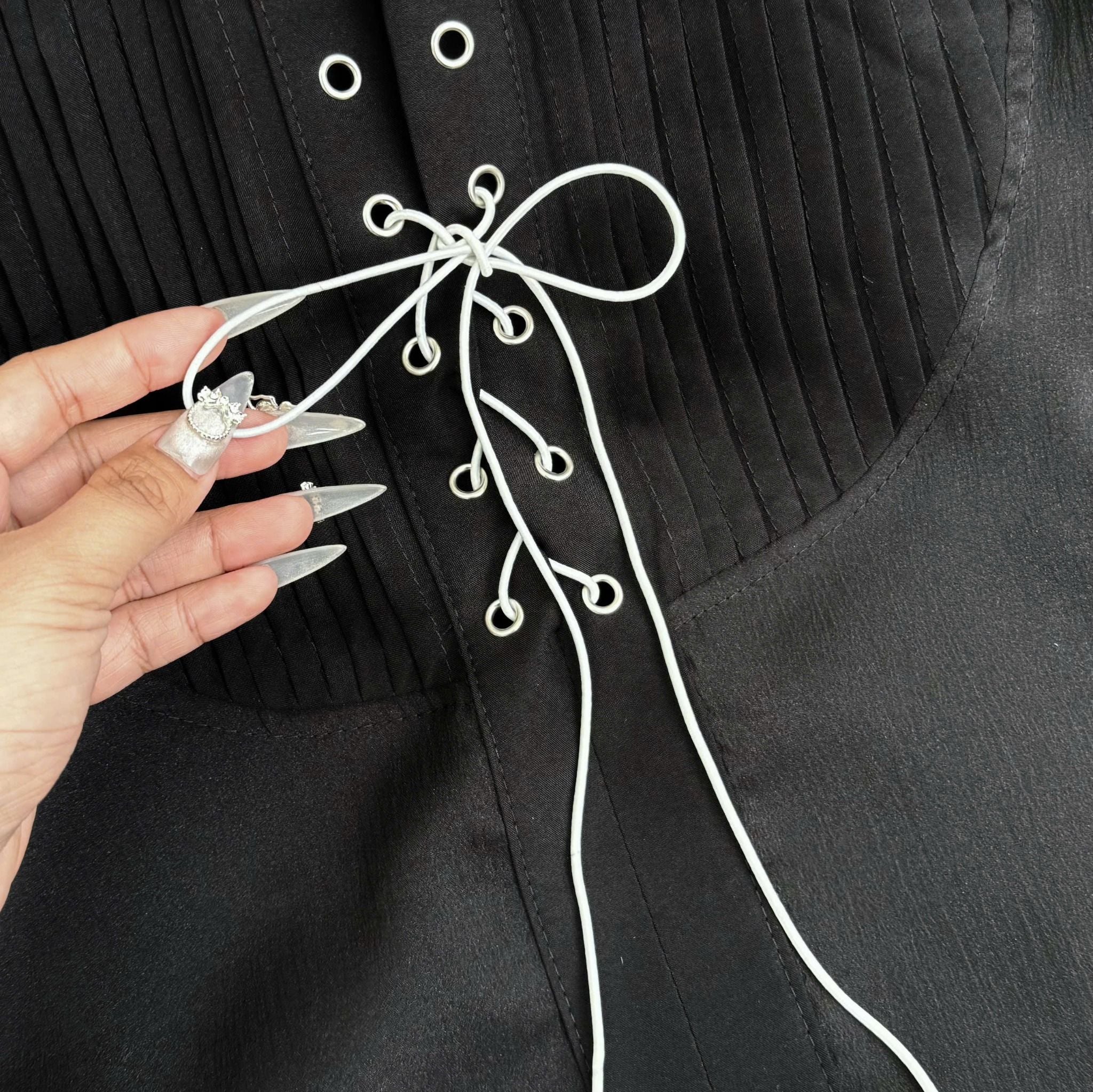 Áo Tơ Nén Thiết Kế TuTu Store Phù Hợp Đi Làm Dành Cho Nữ - Mã AS573