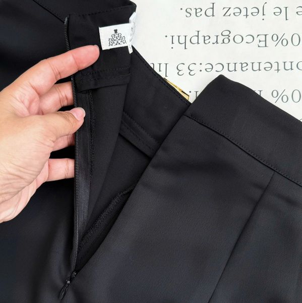 Quần Cotton Chéo Thiết Kế TuTu Store Phù Hợp Đi Làm Dành Cho Nữ - Mã QS596