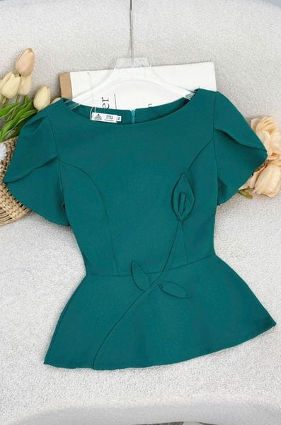Áo Ford Dáng Peplum Thiết Kế TuTu Store Phù Hợp Đi Làm Dành Cho Nữ - Mã A569