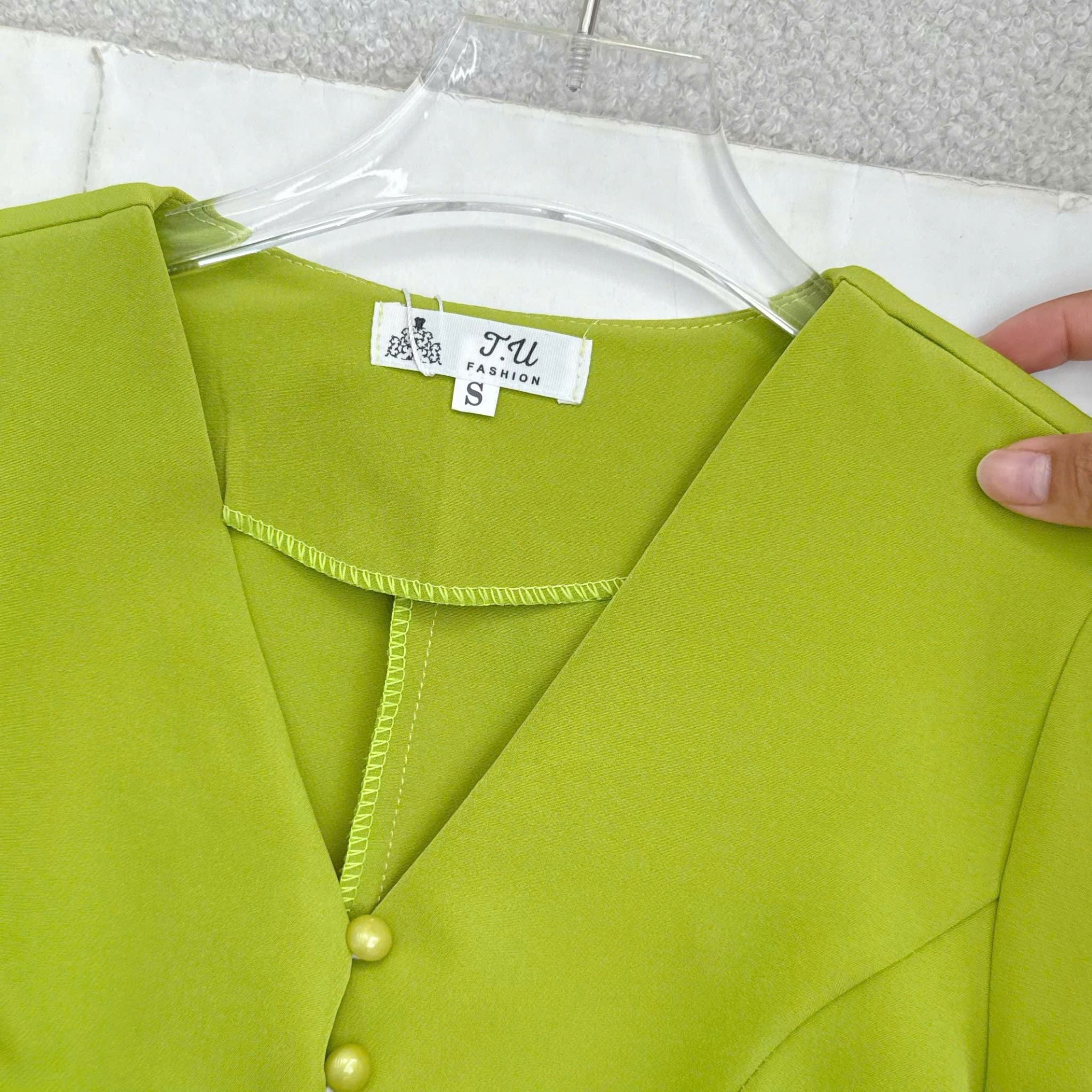 Áo Cotton Hàn Thiết Kế TuTu Store - Mã A258