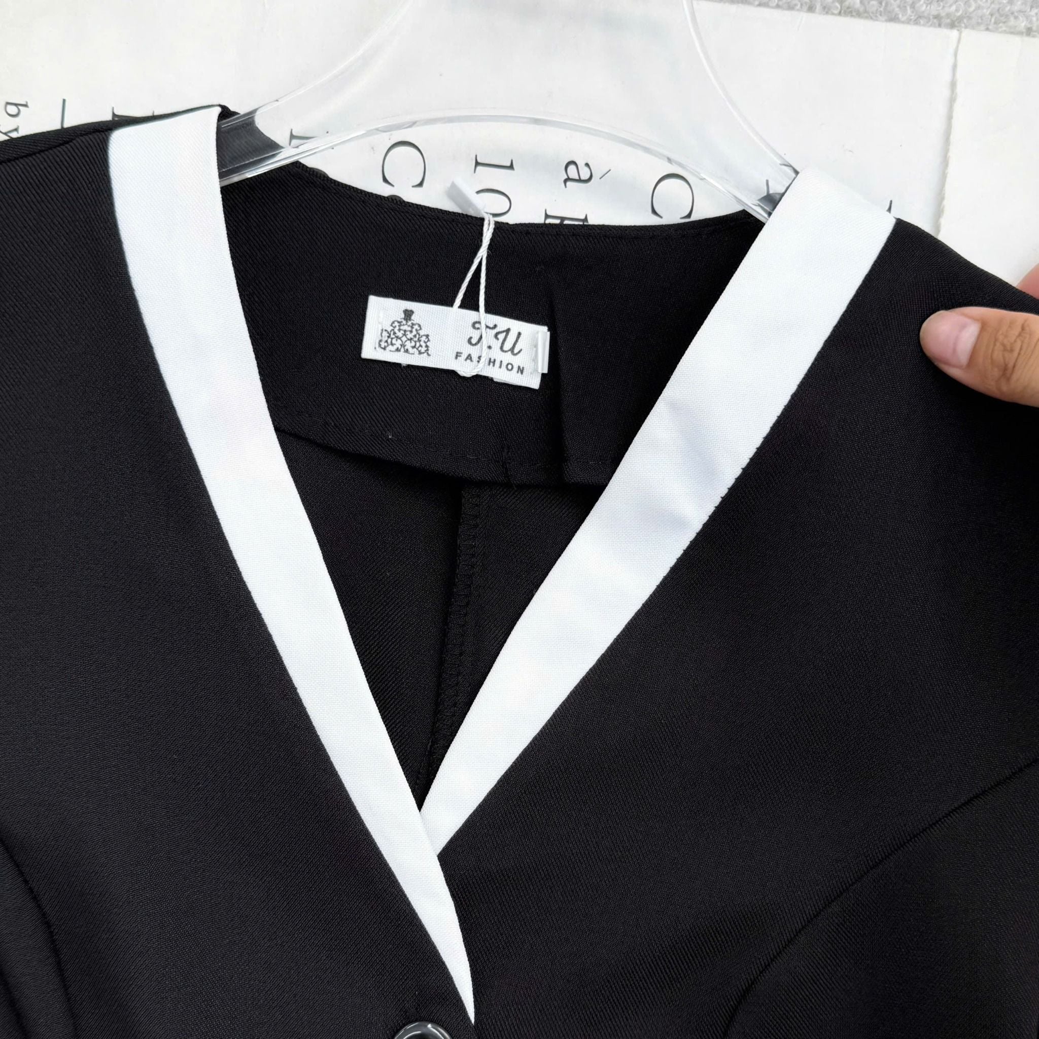 Áo Bố Gân Hàn Quốc Peplum Thiết Kế TuTu Store Phù Hợp Đi Làm Dành Cho Nữ - Mã A512