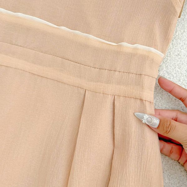 Đầm Tơ Nén Thiết Kế TuTu Store Phù Hợp Đi Chơi Dành Cho Nữ - Mã D1198