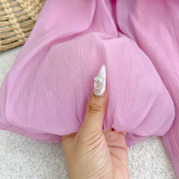 Áo Tơ Nến Thiết Kế TuTu Store Phù Hợp Đi Chơi Dành Cho Nữ - Mã AS599