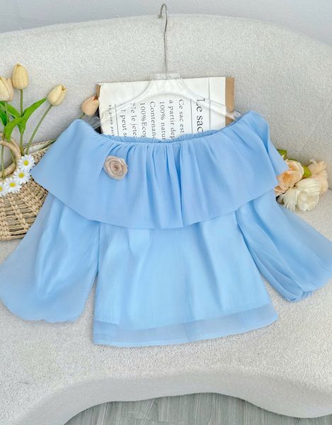 Áo Tơ Nến Thiết Kế TuTu Store Phù Hợp Đi Chơi Dành Cho Nữ - Mã AS599