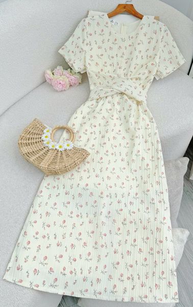 Đầm Xốp Thái Thiết Kế TuTu Store Phù Hợp Đi Làm Dành Cho Nữ - Mã D1203