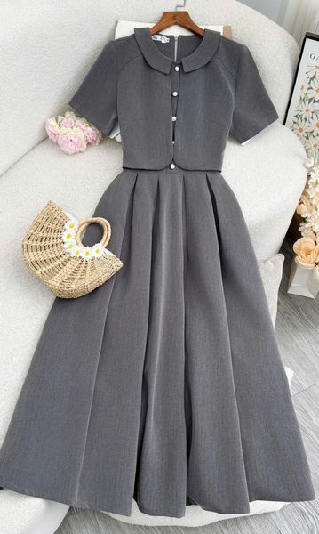 Đầm Cotton Hàn Thiết Kế TuTu Store Phù Hợp Đi Làm Dành Cho Nữ - Mã D1218