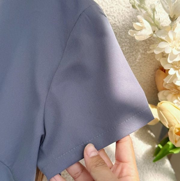 Đầm Cotton Hàn Thiết Kế TuTu Store Phù Hợp Đi Làm Dành Cho Nữ - Mã D1222