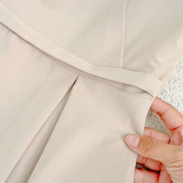 Đầm Cotton Hàn Thiết Kế TuTu Store Phù Hợp Đi Làm Dành Cho Nữ - Mã D1222