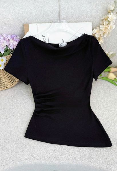 Áo Thun Sọc Ý Thiết Kế TuTu Store Phù Hợp Đi Làm Dành Cho Nữ - Mã A583