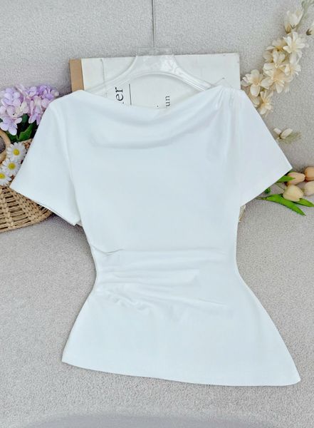Áo Thun Sọc Ý Thiết Kế TuTu Store Phù Hợp Đi Làm Dành Cho Nữ - Mã A583