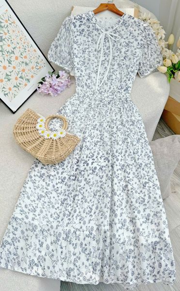 Đầm Xô Linen Thiết Kế TuTu Store Phù Hợp Đi Chơi Dành Cho Nữ - Mã D1223
