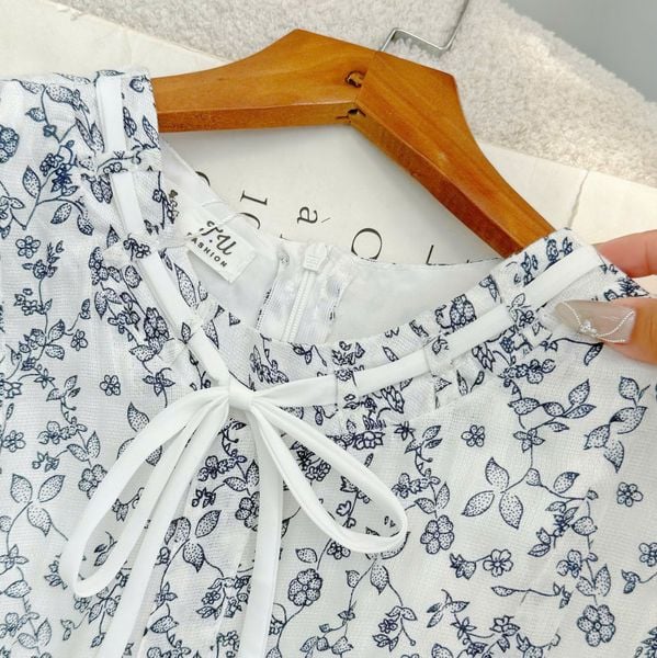 Đầm Xô Linen Thiết Kế TuTu Store Phù Hợp Đi Chơi Dành Cho Nữ - Mã D1223