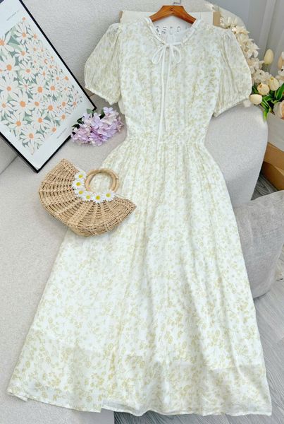 Đầm Xô Linen Thiết Kế TuTu Store Phù Hợp Đi Chơi Dành Cho Nữ - Mã D1223