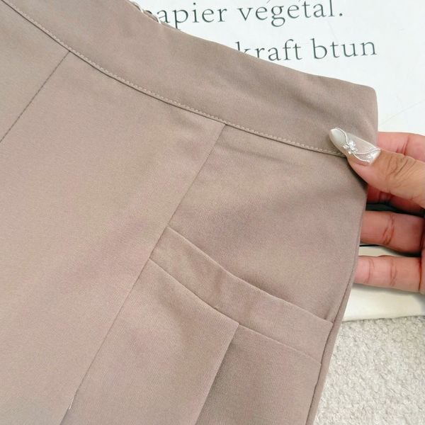 Quần Cotton Hàn Thiết Kế TuTu Store Phù Hợp Đi Chơi Dành Cho Nữ - Mã QS606