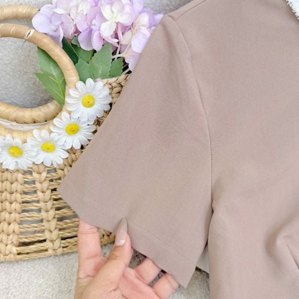 Áo Cotton Hàn Thiết Kế TuTu Store Phù Hợp Đi Chơi Dành Cho Nữ - Mã AS606