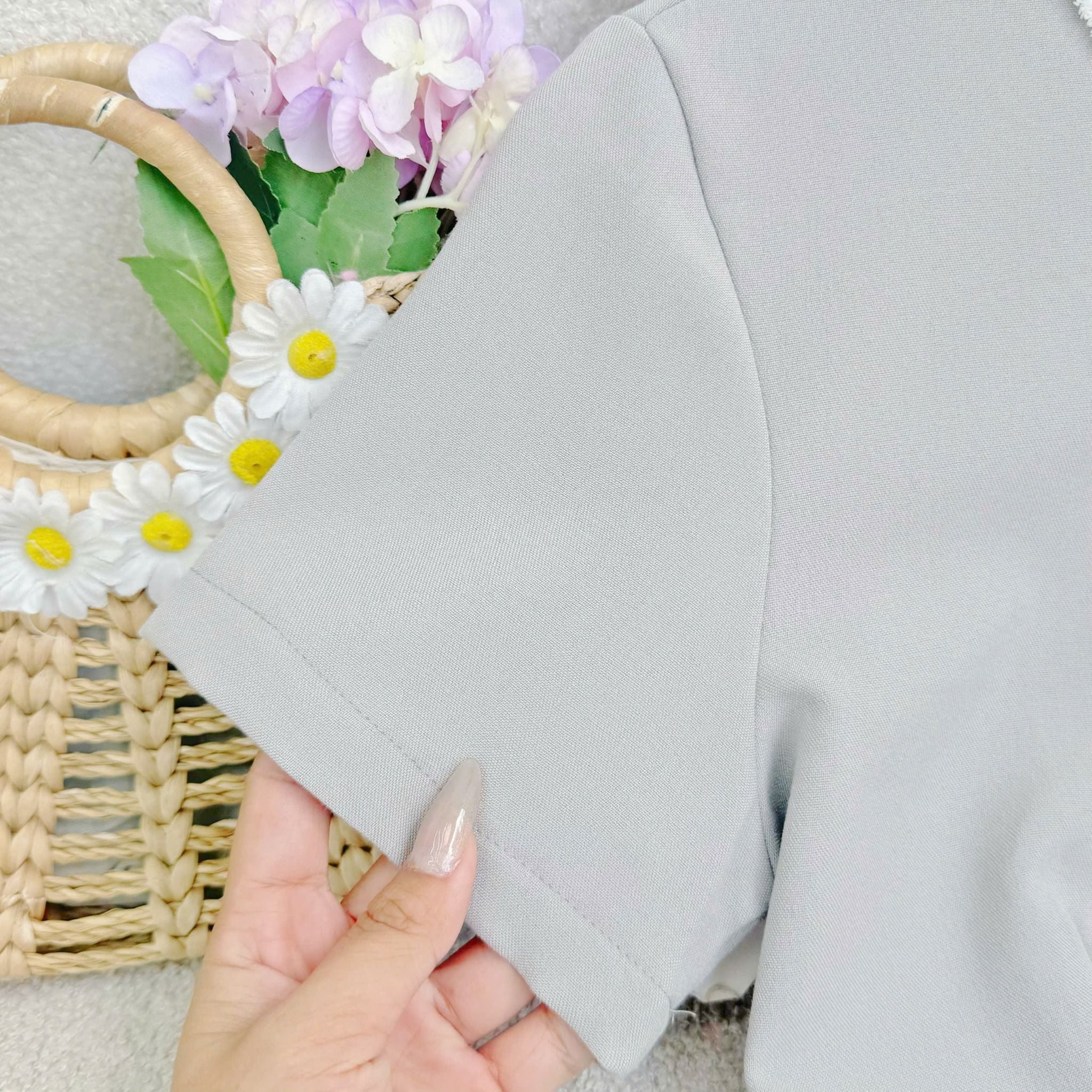 Áo Cotton Hàn Thiết Kế TuTu Store Phù Hợp Đi Chơi Dành Cho Nữ - Mã AS606