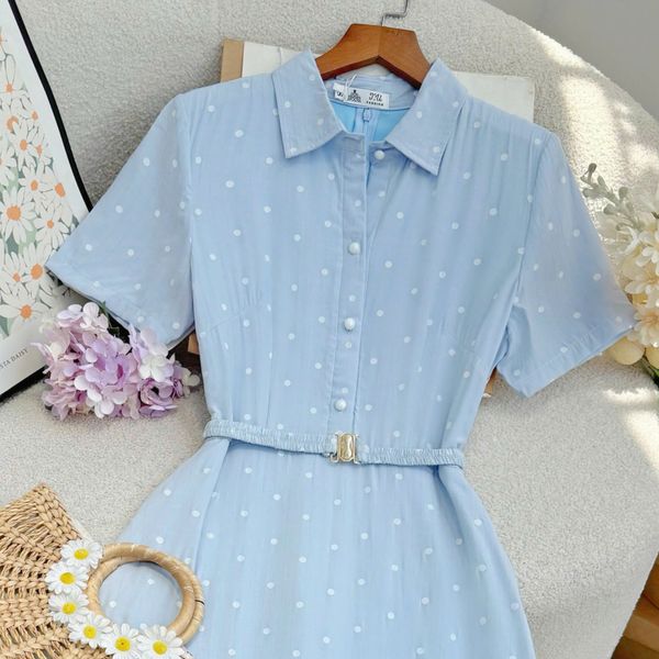 Đầm Tơ Tằm Thiết Kế TuTu Store Phù Hợp Đi Làm Dành Cho Nữ - Mã D1225